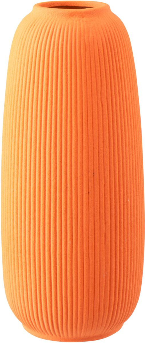 J-Line vaas Ruby Stippen - Steengoed - Oranje - Large