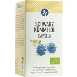 Schwarzkümmelöl 500 mg Kapseln Bio Vegan Ägypt. 120 ST