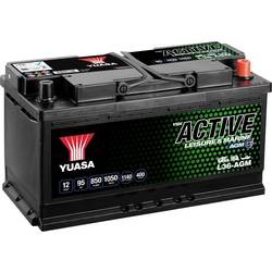 Yuasa Active Leisure AGM Autobatterie 12 V 95 Ah Poltyp: T1 L36-AGM