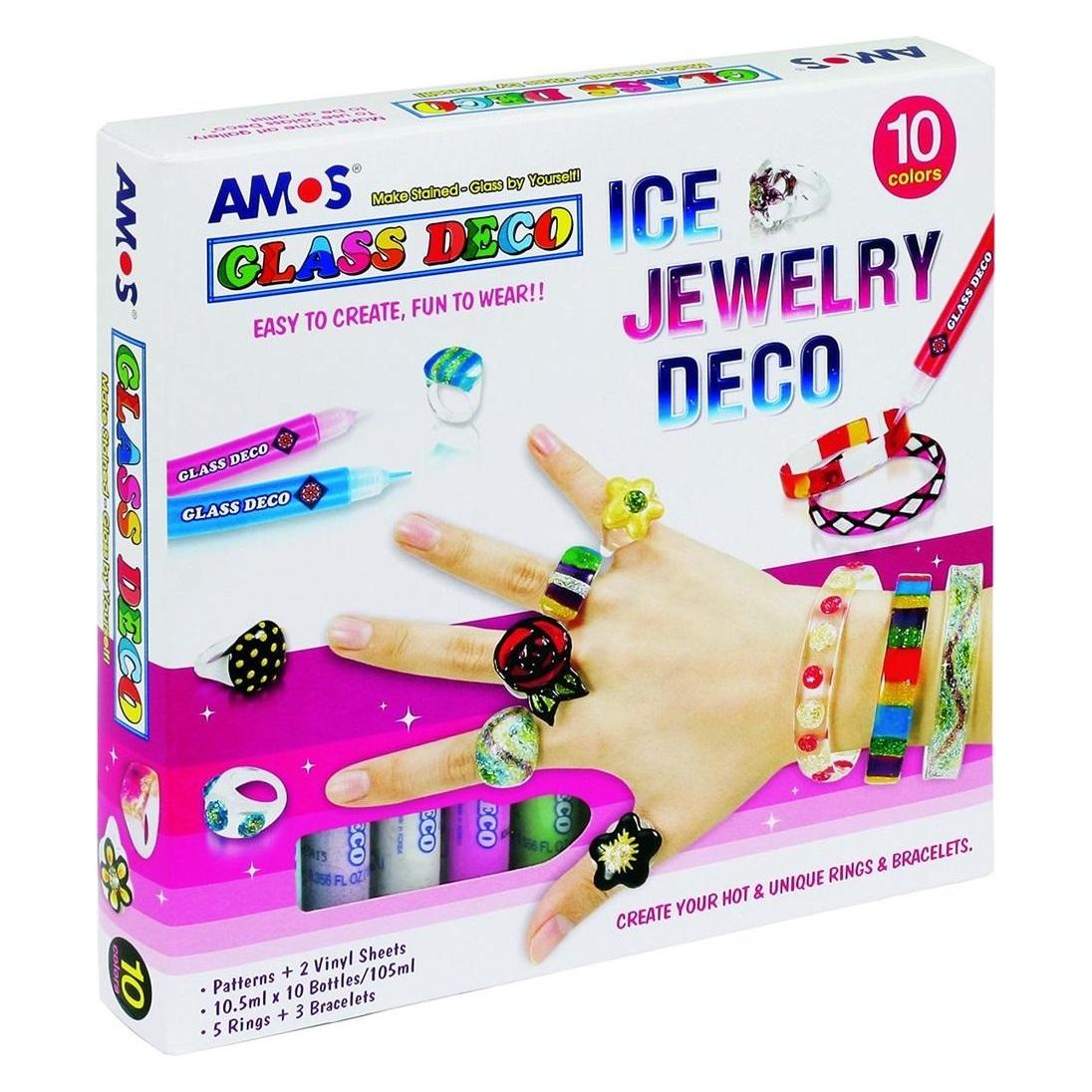 Amos Dekorationsset Eisschmuck Deko (105 ml) (WIKR-064266)