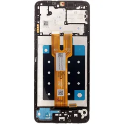 Samsung LCD-Display + Touch-Einheit + Frontabdeckung für A066 Galaxy A06 5G, Mobilgerät Ersatzteile