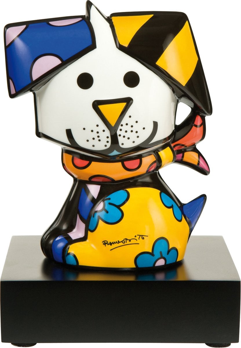 Goebel Romero Britto Decoratief beeld Coco 13 van porselein