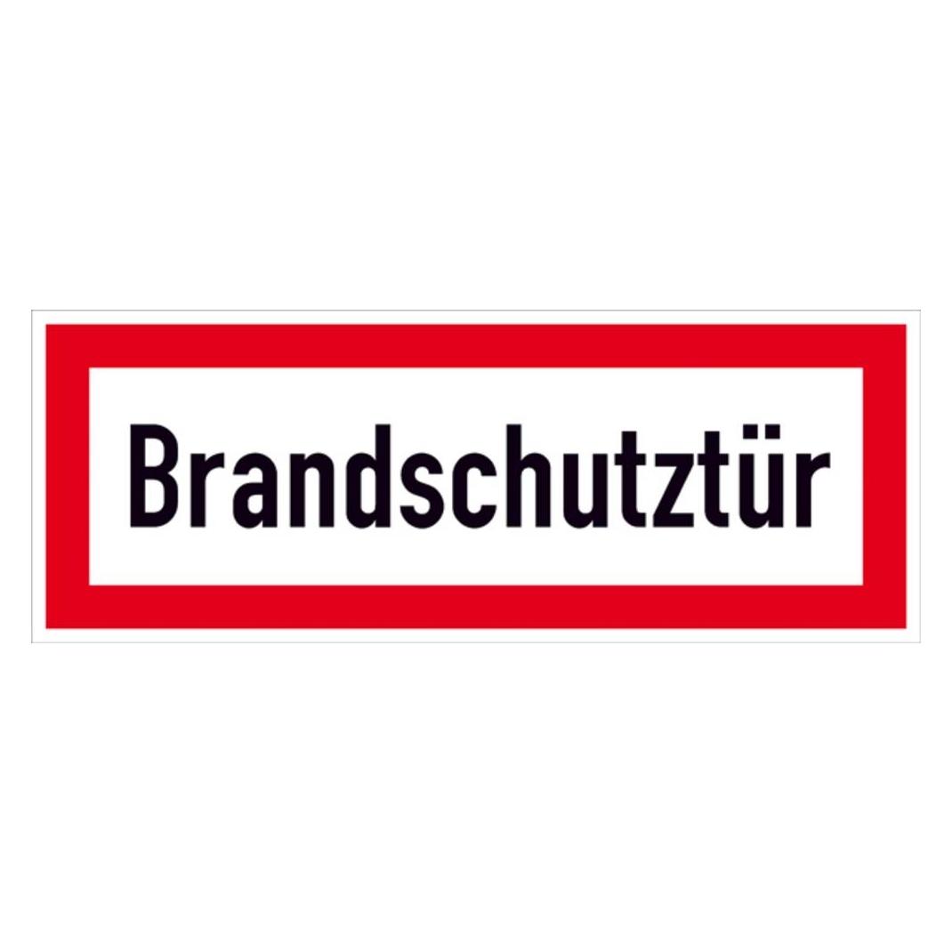 Wolk 21.2544 Hinweisschild Brandschutztür Folie selbstklebend B x H 297 (21.2544)