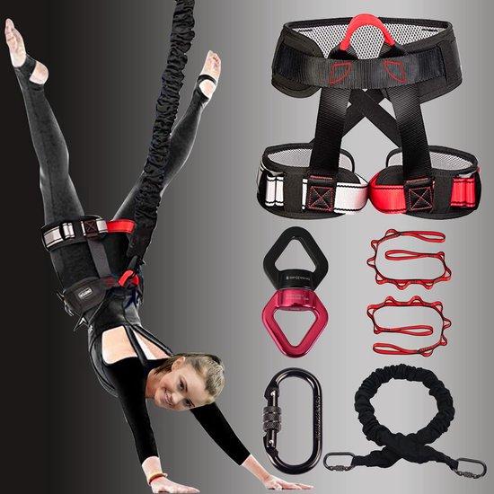 Professionelles Bungee-Band-Set für Air Yoga & Fitness - Widerstandsband, Bungee-Stretchriemen, 4D-Bungee-Tanzseil, professionelle Trainingsausrüstung
