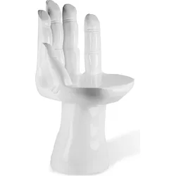 Hand Stuhl, weiß