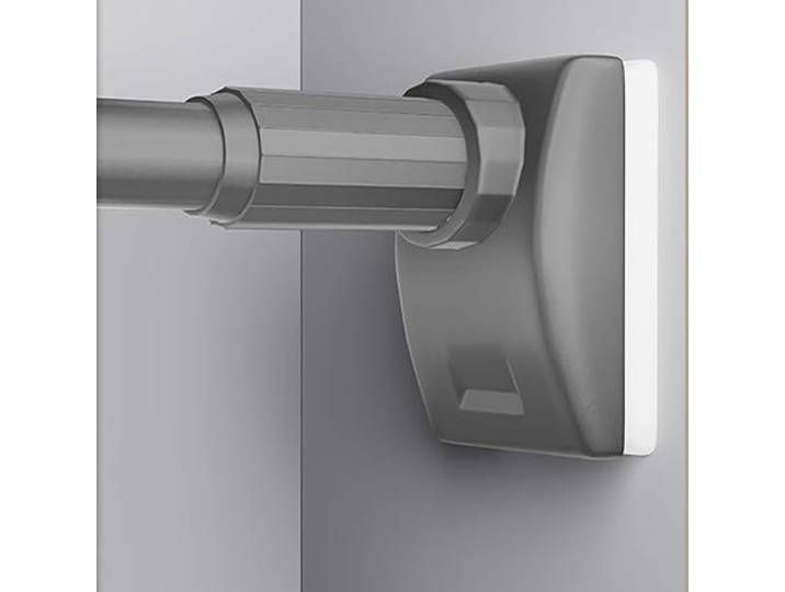 xcfhRTdxf Kleiderstange, Kleiderstange for Aufhängen von Kleiderschränken, einziehbar, robust(Gray,240-310cm(94 -122 ))