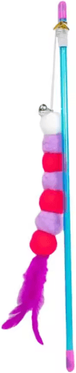 Inspire Picks CaterBounce Cat Teaser Wand Elastic Caterpillar Interactive Toy For Cats & Kittens c