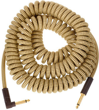 Fender Deluxe Coil Cable 9m YW Tweed
