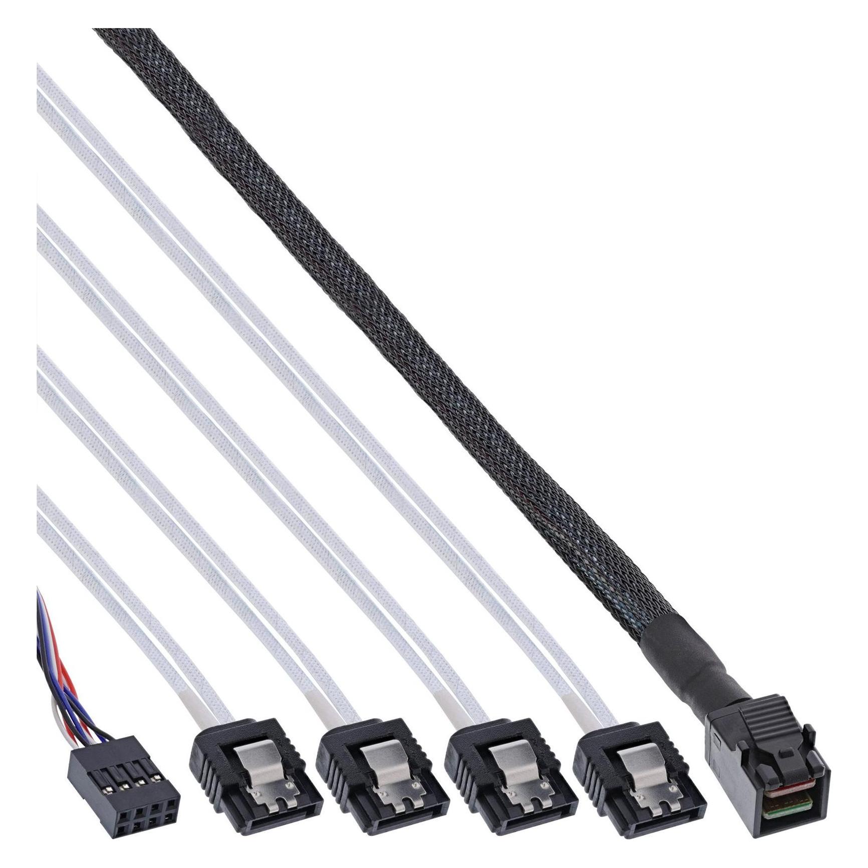 InLine Mini SAS HD Kabel (100 cm, Mini-SAS) (27630B)