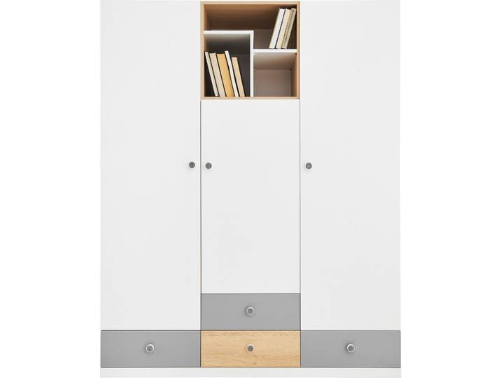 DREHTÜRENSCHRANK BRERA 150/190/50cm 3-türig Eichefarben