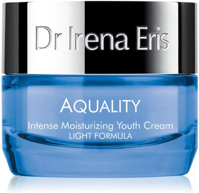 Dr Irena Eris Aquality Intense Moisturizing Youth Cream Light Formula Intensiv blødgørende creme Med foryngende effekt 50 ml