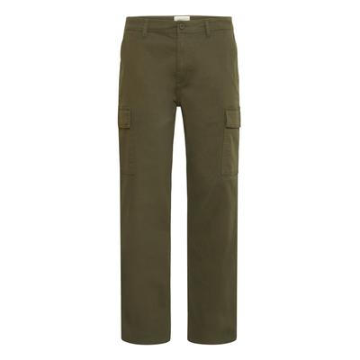 Cargohose BLEND "Cargohose BHNatan", Herren, Gr. 36/34, Länge 34, grün (forest night), Obermaterial: 98% Baumwolle CO. 2% Elasthan EL., Hosen Cargohose