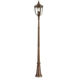 Elstead Lighting English Bridle große Mastleuchte 3-flammig in britischer Bronze