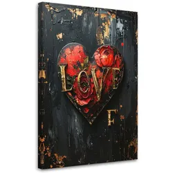 LEINWANDBILD Liebe 30x45cm