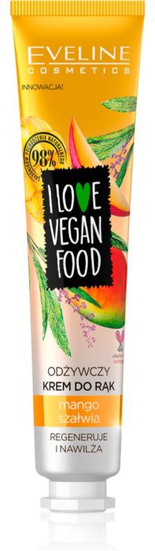 Eveline Cosmetics I Love Vegan Food crème nourrissante mains 50 ml