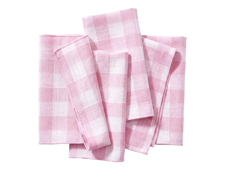 Serviette MEDLEY 4er-Set 42 x 0 x 42cm Pink/Rosa