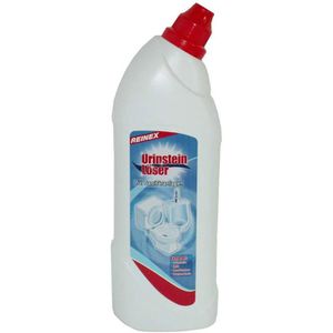 Reinex WC-Reiniger 0120 Urinsteinlöser, flüssig, mit Frischeduft, Schräghalsflasche 1 Liter