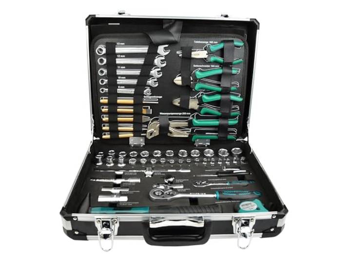 Brüder Mannesmann Werkzeuge GmbH Maleta de herramientas 160 pzas.
