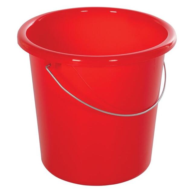 Teko Eimer Kunststoff rund 10L rot (1 Stk.) (243047611)