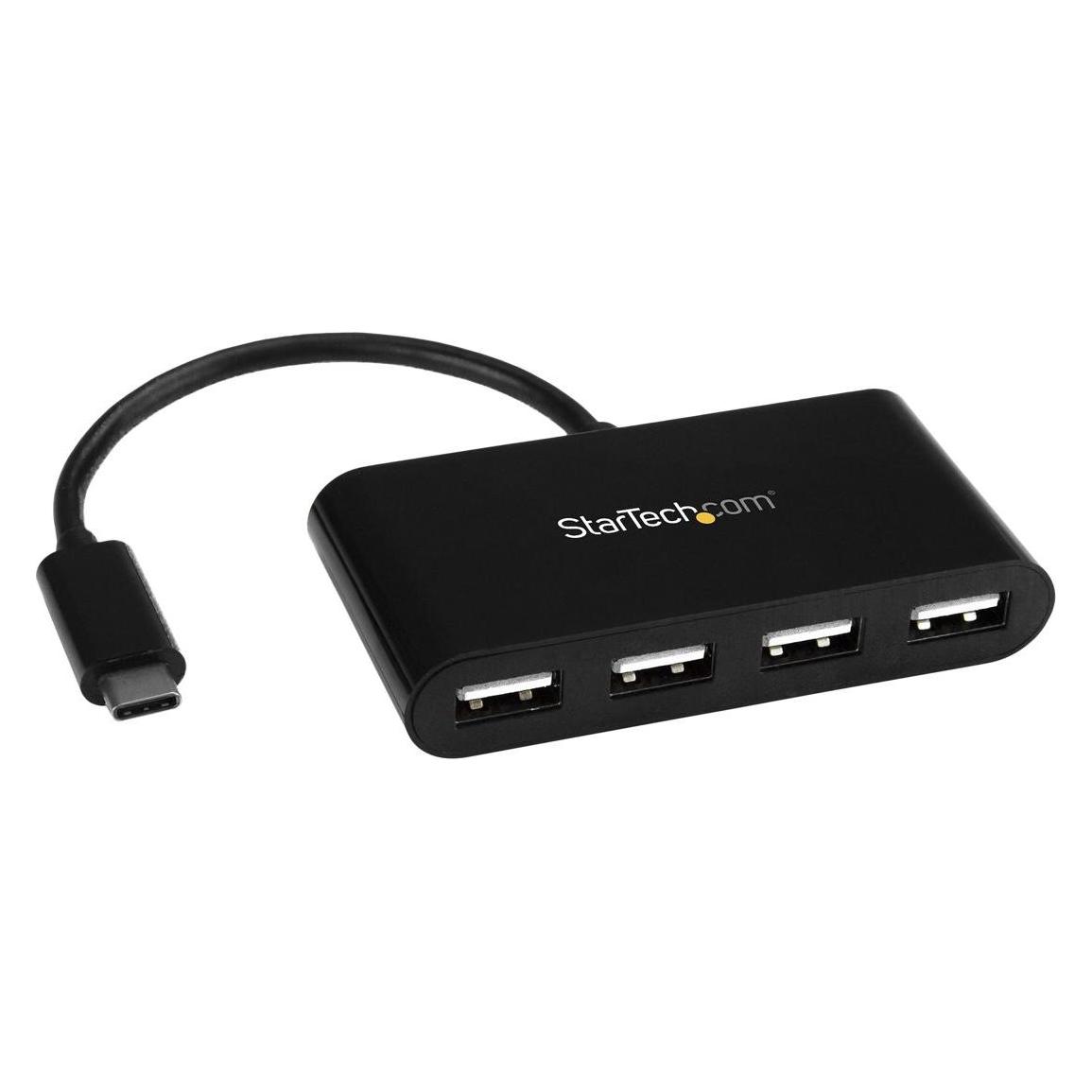 StarTech 4PORT USB C HUB C TO A USB 2.0 (USB-A, 4 Ports) (ST4200MINIC)