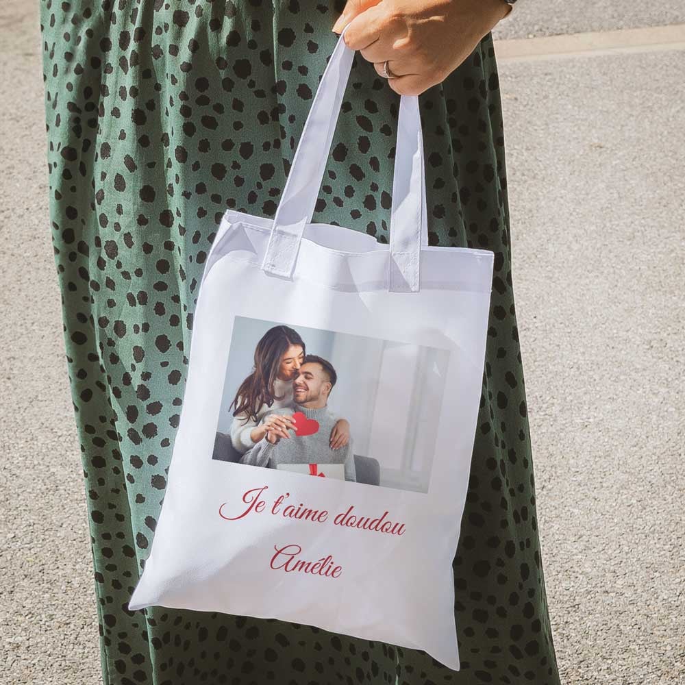 Ocadeau Sac shopping personnalisé