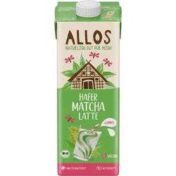 Allos Hafer Matcha Latte bio 1L