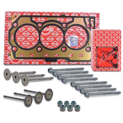 Bestprice Zylinderkopfdichtung + Zylinderkopfschrauben + Ventilsatz [Hersteller-Nr. 40675078] für Skoda, VW
