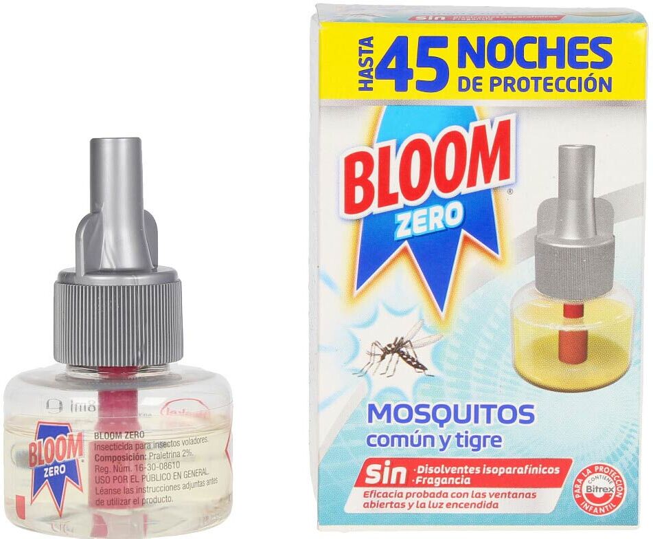 Recharge électrique liquide Bloom Zero Mosquitoes 45 nuits