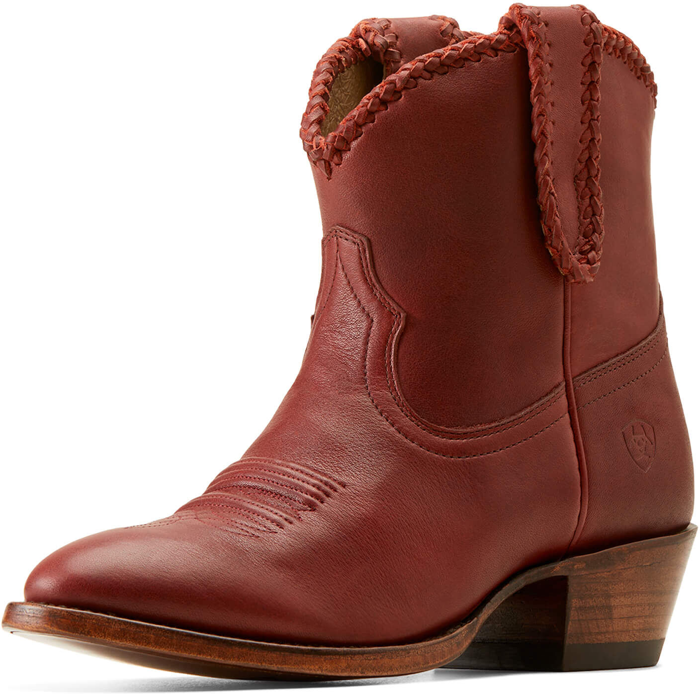 Women's Sterling Cora Cowgirl Boots in Raving Red Leather, Size: 6.5 B / Medium by Ariat