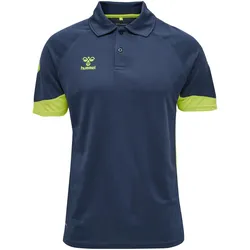 hummel, Unisex, Sportshirt, Lead Functional Kids Polo (152), Blau