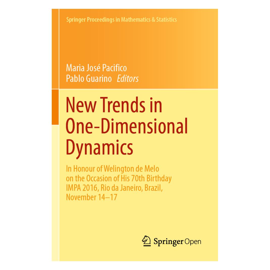 Springer New Trends in One-Dimensional Dynamics (Englisch, Softcover, Maria José Pacifico, Pablo Guarino) (56166468)