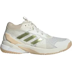 adidas Crazyflight 6 Mid-Top Hallenschuhe Damen HQ4686 - off white/gold met./crystal sand 40