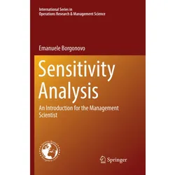 Sensitivity Analysis, Fachbücher von Emanuele Borgonovo