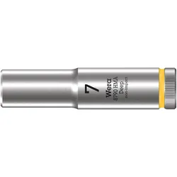 Wera 8790 HMA Deep Steckschlüsseleinsatz mit 1/4"-Antrieb Gelb - 05004504001 - Gelb