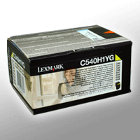 Lexmark Toner C540H1YG yellow C540H2YG