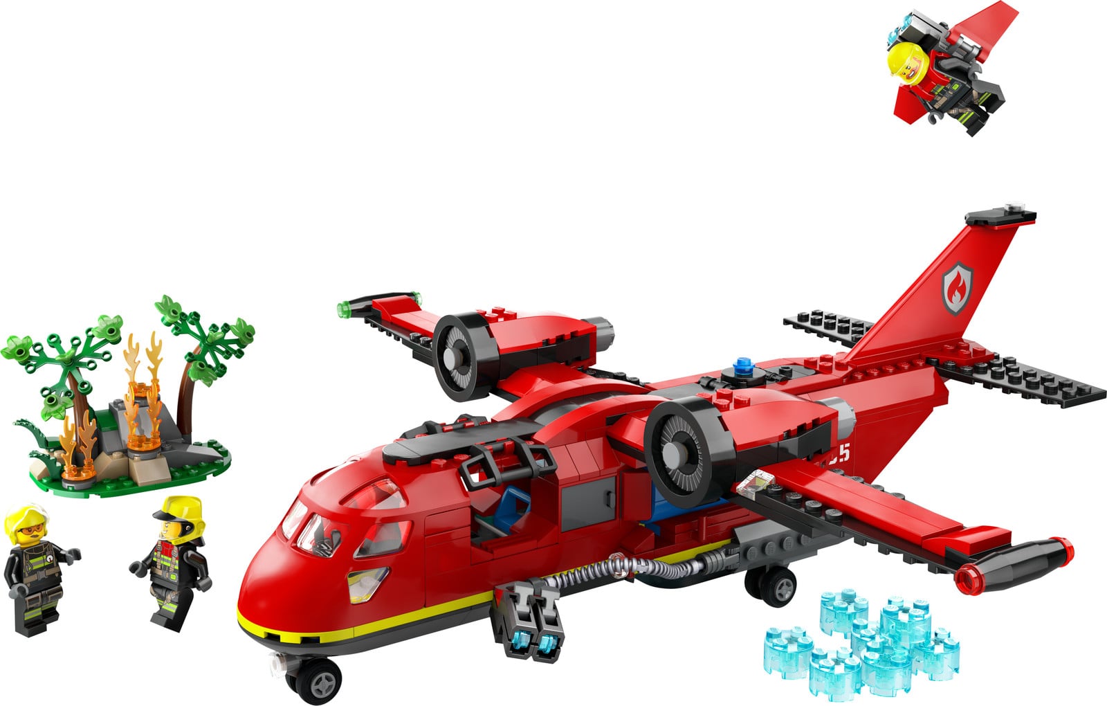 LEGO City 60413 Brandweer- en reddingsvliegtuig