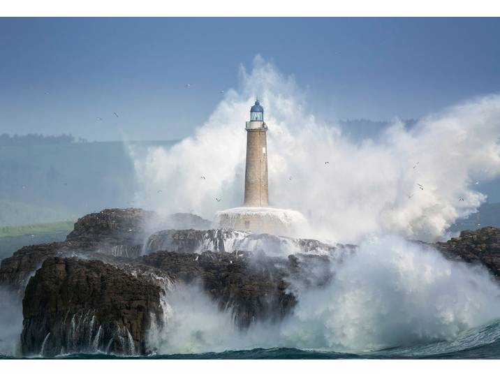 Fototapete PAPERMOON Photo-Art SERGIO SAAVEDRA RUIZ, WILDNIS , bunt, B:3,5m L:2,6m, Vlies, Tapeten, Fototapete