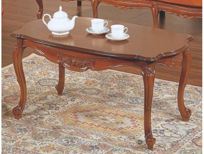 JVmoebel Couchtisch Luxuriöser Holz-Couchtisch im eleganten Rechteck-Design (Packung), Made in Italy