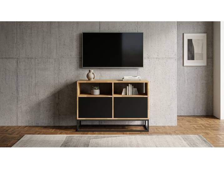 Sideboard TV Buche Natur geölt