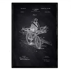 POSTER Patent Fahrradhandbuch A3 Rahmenlos
