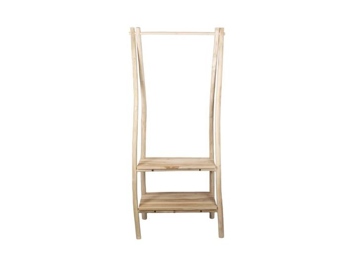 Kleiderständer Teakholz H: 160 cm Decofinder