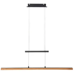 ELOBRA LED-Pendelleuchte Panama Holz