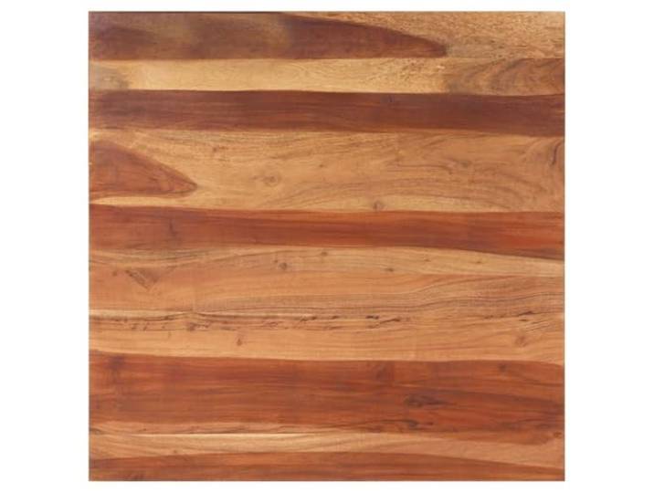 vidaXL Tischplatte Massivholz Akazie 15-16 mm 80x80 cm