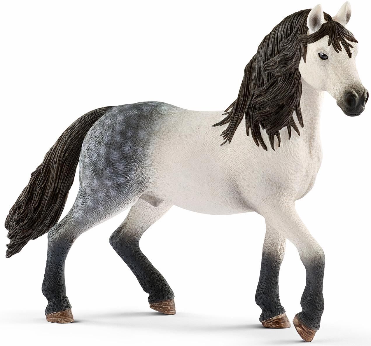 Spielfigur SCHLEICH "HORSE CLUB, Andalusier Hengst (13821)", bunt, Spielfiguren, Kinder, Kunststoff, Spielfigur bunt Einheitsgröße