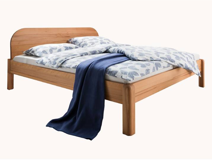 Massivholzbett Siena - Buche geölt - 42 cm - 180x200 cm - ohne