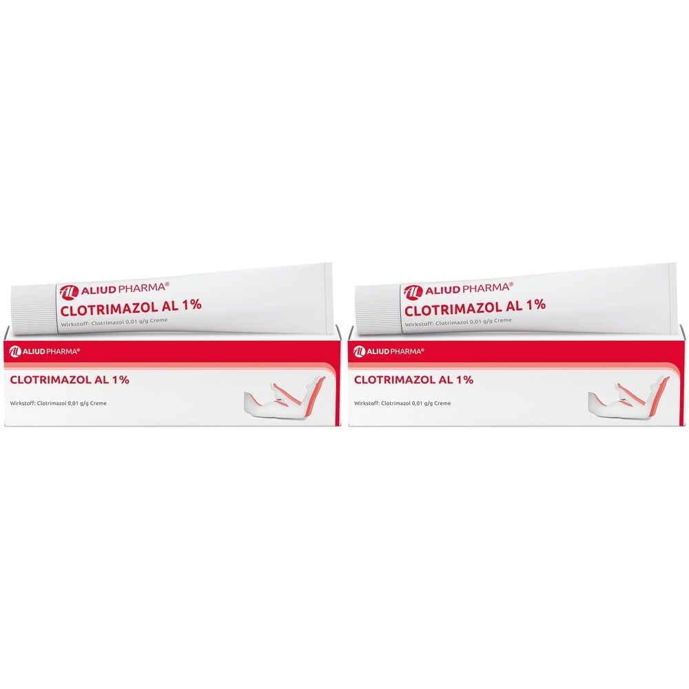 Clotrimazol AL 1% Creme 2x 2x50 g
