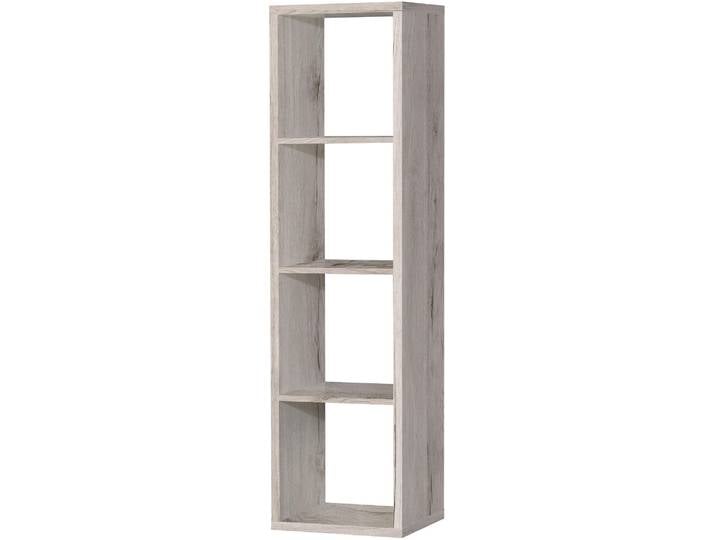 Standregal FORTE Mauro, FSC-zertifiziert , braun (sandeichefarben), B:38,2cm H:141,8cm T:32,9cm, Holzwerkstoff, Regale, Standregal, Fachgrösse 33x33cm, 4 Fächer