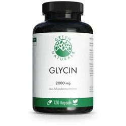 GREEN NATURALS Glycin 2000 mg Kapseln vegan 120 St