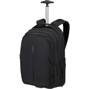 Samsonite Business-Trolley Guardit 3.0, schwarz, 29 Liter, mit Rucksackfunktion, 2 Rollen, Weichschale, Laptopfach 15,6''