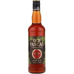 Old Pascas Caribbean Dark Rum 37,5% Vol. 700ml